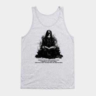 Gothic Reader Tank Top